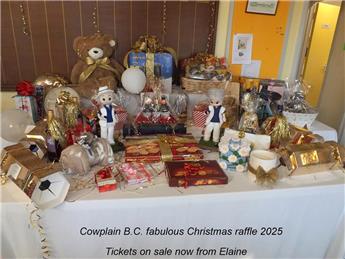 Christmas Raffle 2025 Tickets Available!